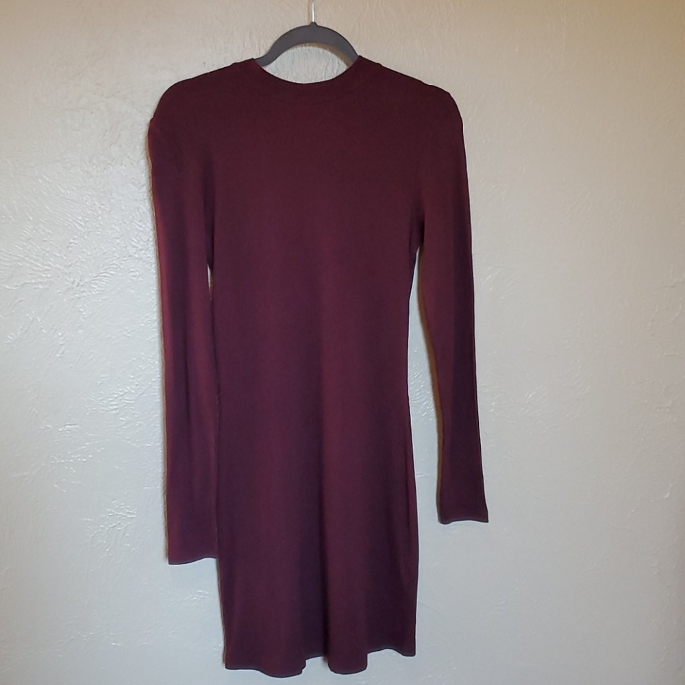RVCA Latte Ribbed Bodycon Dress